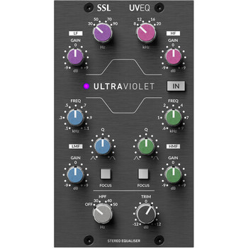 Solid State Logic 729734X1 UV EQ 500 Series UltraViolet Stereo Equalizer