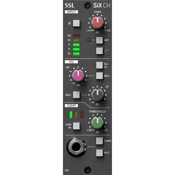 Solid State Logic 729736X1 SiX CH 500 Series Channel Strip