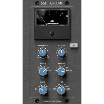 Solid State Logic 729726X3 SSL Stereo Bus Compressor Module for 500 Format Rack