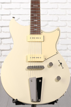 Yamaha, Revstar Standard Electric Guitar in Vintage White with Dual Pickups and Versatile Tone Control, (RSS02T VW)
