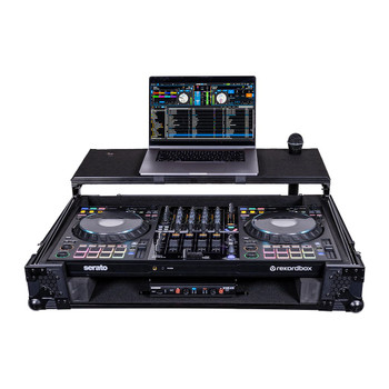 Headliner, HL11000, Volta Power-Ready Flight Case for Pioneer DJ DDJ-FLX10 with Integrated Power Distribution and Wheels