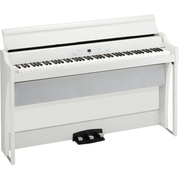 Korg GB1 Air Digital Keyboard in White Finish with Bluetooth Audio and Built-In Speaker System (GB1AIRWH)