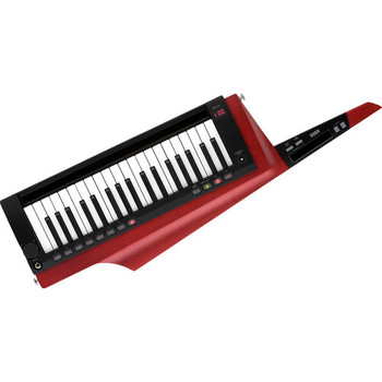 Korg RK-100S 2 Keytar Synthesizer in Red Finish with Ribbon Controller and Vocoder Function (RK100S2RD)