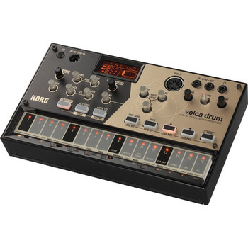 Korg Volca Drum Digital Percussion Synthesizer with Analog Modeling Drum Engine and Sequencer (VOLCADRUM)