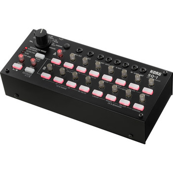 Korg SQ-1 Analog Step Sequencer with Dual Sequencing Channels and Compact Portable Design (SQ1)