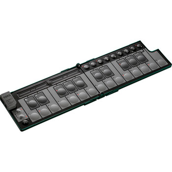 Korg nanoKEY Fold Slimline Foldable MIDI Keyboard Controller (Green)