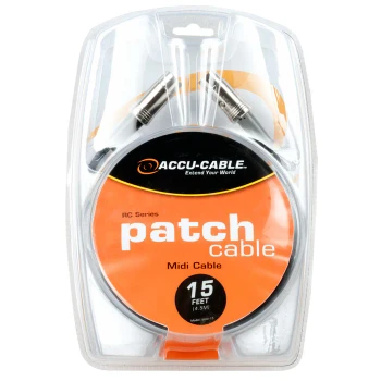ADJ MIDI-15 15-Foot Extension Cable for Fog Machines and Controllers (MIDI-15)
