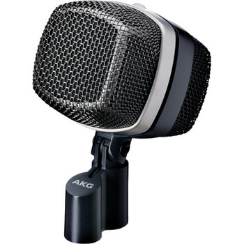 AKG, D12 VR dynamic kick drum microphone with selectable sound shaping for flexible bass drum recording in studio and live applications, (3220H00010)