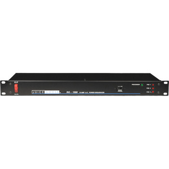 Chauvet DJ SQ1500 15A, front panel switch or latching relay, power sequencer