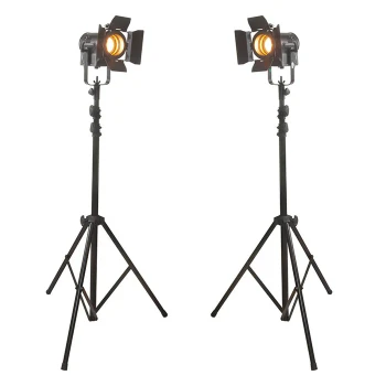 ADJ Entry Level Stream PAKS Lighting Package with 2 Encore FR20 DT LED Fixtures for Streaming and Video Production Applications (EntryLevelStreamPAKS)