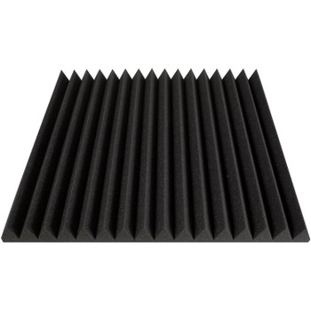 Ultimate Support 17752 Wedge Acoustic Foam Panel 24 x 24 Inch Charcoal 12-Pack (UA-WPW-24_12)