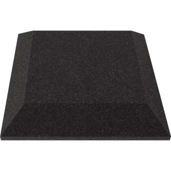Ultimate Support 17757 Bevel Acoustic Foam Panel 12 x 12 Inch Charcoal 24-Pack (UA-WPB-12_24)