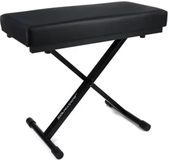 Ultimate Support 18401 JS-XB100 JamStands Extra Capacity Keyboard Bench Black (JS-XB100)