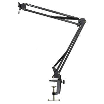 Ultimate Support 18604 Deluxe Broadcast Microphone Stand with Cable Management (BCM-300)