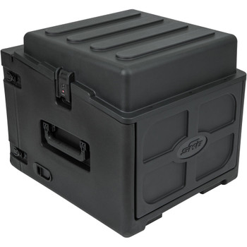 SKB 1SKB-R106W Rolling Compact Rig 10U Top Rack and 6U Front Rack Case (1SKB-R106W)