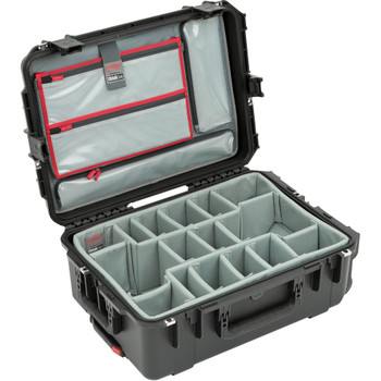 SKB 3i-2215-8DL iSeries Case with Think Tank Designed Dividers and Lid Organizer (3i-2215-8DL)