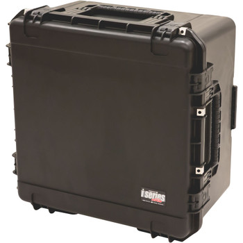 SKB iSeries 24 x 24 x 14 Waterproof Utility Case with Wheels and Cubed Foam (3i-2424-14BC)