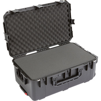 SKB iSeries 26" x 15" x 10" Waterproof Utility Case with Wheels and Cubed Foam (3i-2615-10BC)