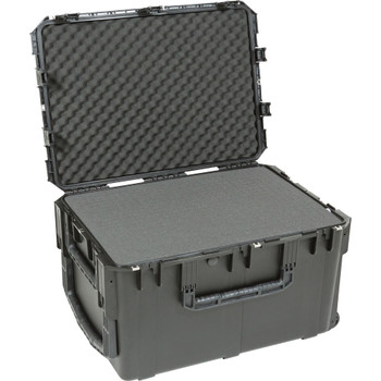 SKB iSeries 30" x 21" x 18" Waterproof Utility Case with Wheels and Cubed Foam (3i-3021-18BC)