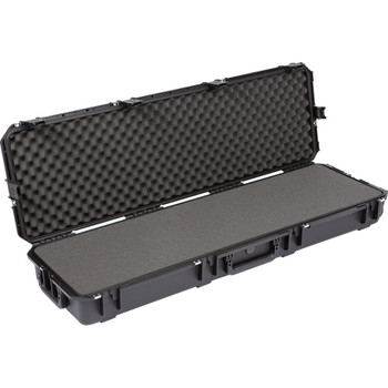 SKB iSeries 50 x 14 x 6 Inch Waterproof Case with Wheels and Layered Foam (3i-5014-6B-L)