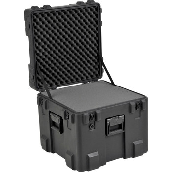 SKB 3R Series 22" x 22" x 20" Mil-Standard Case with Cubed Foam (3R2222-20B-C)