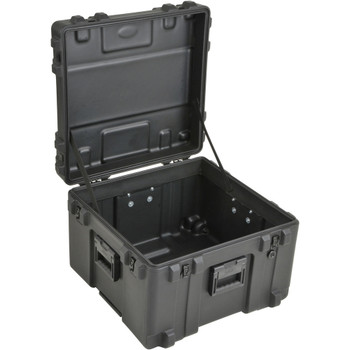 SKB 3R Series 24" x 23" x 17" Mil-Standard Case with Wheels - Empty (3R2423-17B-EW)