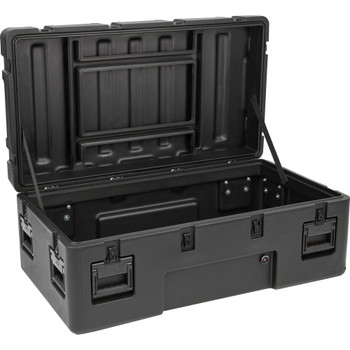 SKB 3R Series 42" x 22" x 15" Mil-Standard Case with Wheels - Empty (3R4222-15B-EW)