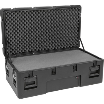 SKB 3R Series 42" x 22" x 15" Mil-Standard Case with Wheels and Layered Foam (3R4222-15B-LW)