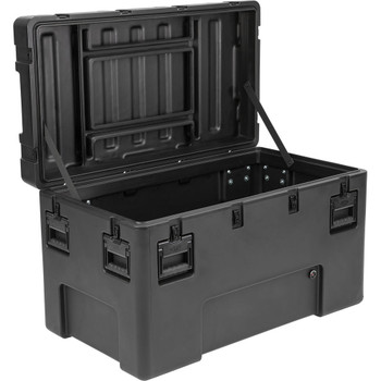 SKB 3R Series 42" x 22" x 24" Mil-Standard Case with Wheels - Empty (3R4222-24B-EW)