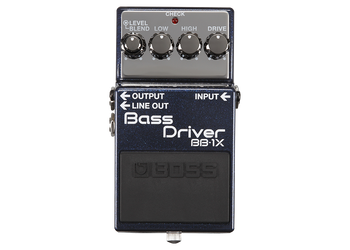BOSS Bass Driver Pedal with MDP Technology, Blend Control, Integrated Line Output, and Professional Bass Preamp Performance (BB-1X)