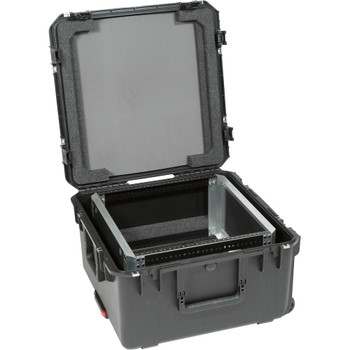 SKB iSeries 10U Aluminum Rack Case with Wheels (3i-22221210U)