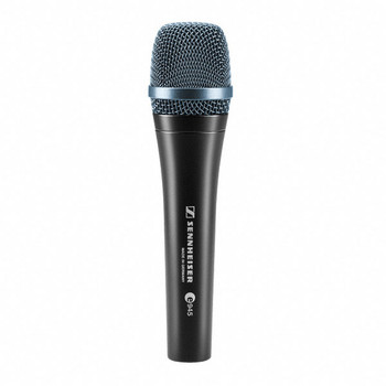 Sennheiser e 945 Handheld Dynamic Supercardioid Microphone with 3-Pin XLR-M, Includes MZQ 800 Mic Clip and Carrying Pouch (009422)