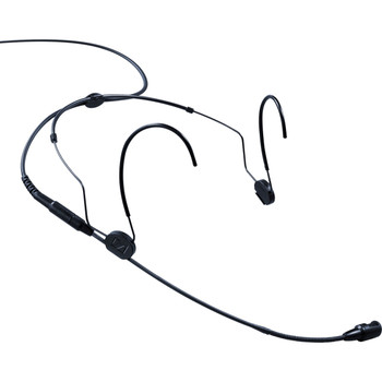 Sennheiser HSP4-EW Lightweight Headworn Microphone with Locking 1/8-inch Connector - Black