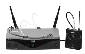 AKG, WMS420 Headworn Set Band A wireless microphone system for hands-free vocal and presentation applications, (3413H00010)