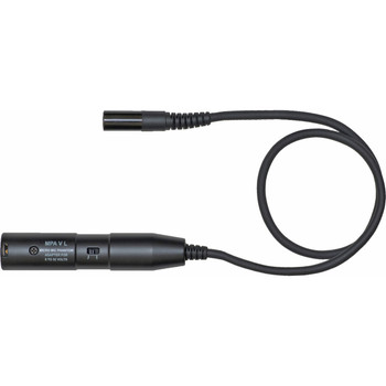 AKG, MPA V L XLR phantom power adapter for MicroMic ML and L version microphones, enabling connection to standard XLR microphone inputs, (3170H00020)