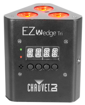 CHAUVET DJ EZwedge Tri Battery-Operated Tri-Color LED Wash/Stage Light
