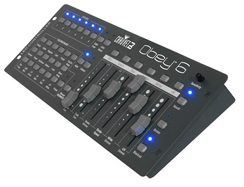 Chauvet DJ Obey 6 DMX Controller for Up to 6 Lighting Fixtures