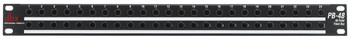 DBX PB48V 48-Point Patch Bay for Professional Audio Signal Routing and Studio Connectivity Applications, (DBXPB48V)