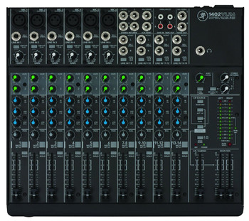 Mackie 1402VLZ4 14-Channel Compact Analog Mixer with High-Headroom Low-Noise Design (2060200-00)