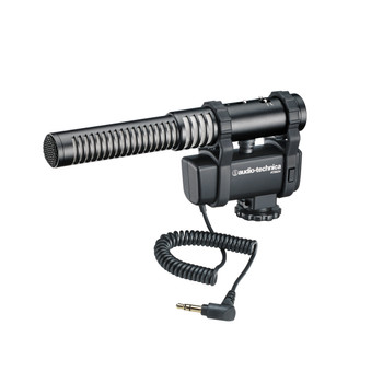 Audio-Technica AT8024 STEREO/MONO CAMERA-MOUNT CONDENSER MICROPHONE