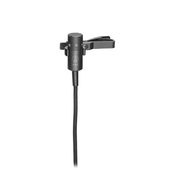 Audio Technica AT831C Miniature Omnidirectional Lavalier Microphone, Compact Clip On Mic System (AT831C)