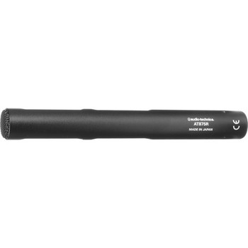 Audio Technica AT875R Short Shotgun Microphone Phantom Powered Only for Broadcast and Video Production (AT875R)