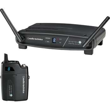 Audio-Technica ATW-1101 System 10 Stack-mount Digital Wireless System with Bodypack Transmitter