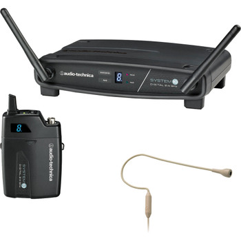 Audio-Technica ATW-1101/H92-TH System 10 Stack-mount 2.4 GHz Wireless System + PRO92cW-TH Headworn Mic