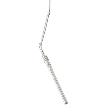 Audio-Technica U853PMWU UniLine Cardioid Condenser Hanging Mic, Power Module, White