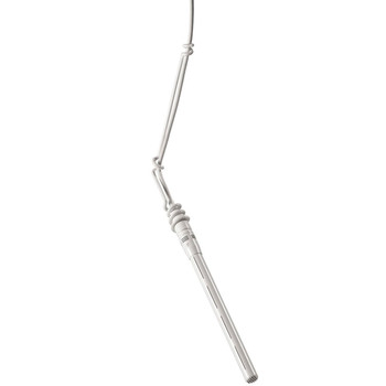 Audio-Technica U853RWU UniLine Cardioid Condenser Hanging Mic, Phantom Power, White