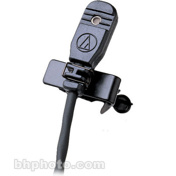 Audio-Technica MT830C Omni Condenser Lavalier Mic, No Power Module, Unterminated