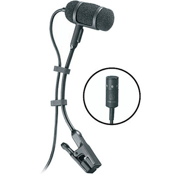 Audio-Technica PRO35CW Cardioid Condenser Clip-On Instrument Microphone