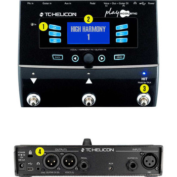 TC Helicon Play Acoustic Voice Processor for Acoustic Guitarists