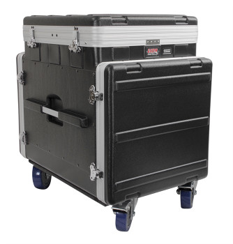 Gator Cases GRC-12X10 PU Slant Top Console Rack Case